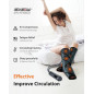 CINCOM Heated Leg Massager: Compression for Circulation, Pain & RLS Relief - HSA/FSA Eligible