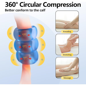 Économiseur de jambes Comfytemp : Soulagement circulatoire et chaleur