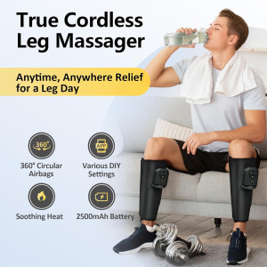 Économiseur de jambes Comfytemp : Soulagement circulatoire et chaleur