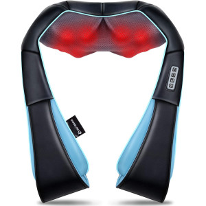Mo Cuishle Shiatsu Back & Neck Massager with Heat - Perfect Gifts!