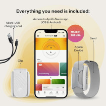 Apollo Neuro: Sleep Aid & Stress Relief Wearable for Calm & Balance