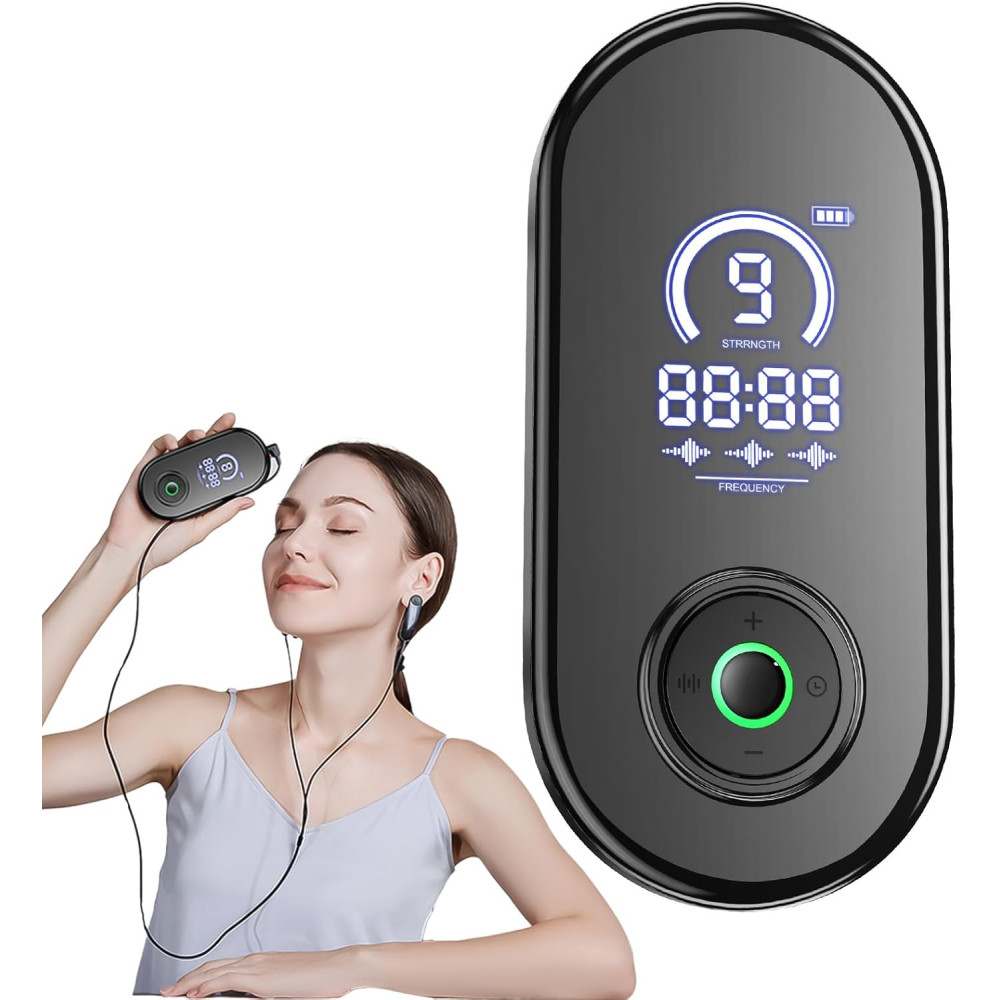 Auricular Vagus Nerve Stimulator: Enhance Deep Sleep with Our Black Aid Auricular Vagus Nerve Stimulator: Enhance Deep Sleep with Our Black Aid
