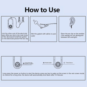 Auricular Vagus Nerve Stimulator: Enhance Deep Sleep with Our Black Aid