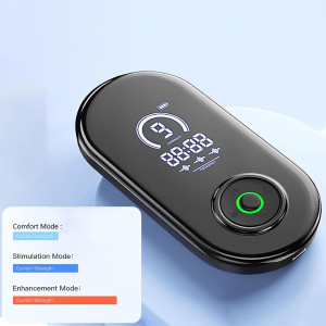 Auricular Vagus Nerve Stimulator: Enhance Deep Sleep with Our Black Aid