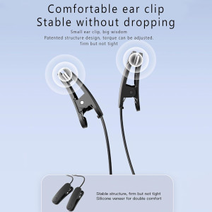Auricular Vagus Nerve Stimulator: Enhance Deep Sleep with Our Black Aid
