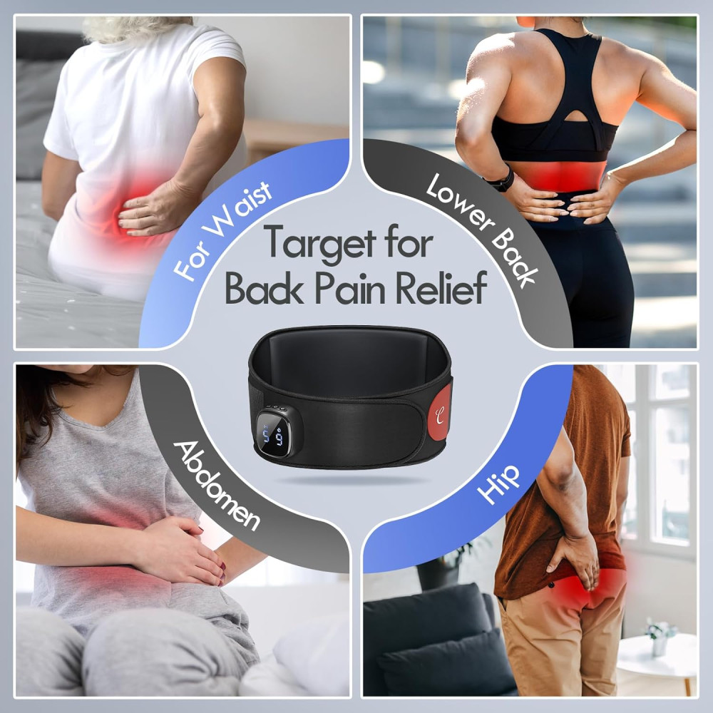 Comfytemp Cordless Heating Pad: Pain Relief & Massage for Mom & Dad Comfytemp Cordless Heating Pad: Pain Relief & Massage for Mom & Dad
