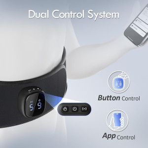 Comfytemp Cordless Heating Pad: Pain Relief & Massage for Mom & Dad