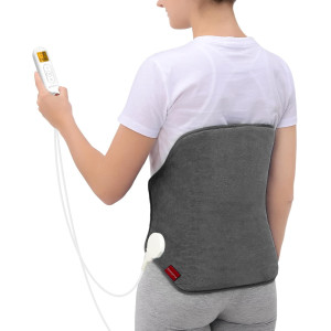 Comfytemp Upgraded Heating Pad for Back Pain Relief - FSA HSA Eligible