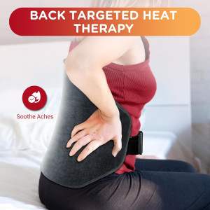 Comfytemp Upgraded Heating Pad for Back Pain Relief - FSA HSA Eligible