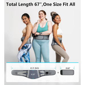 ALLJOY 67 Cordless Heating Pad - Pain Relief & Gift for Parents