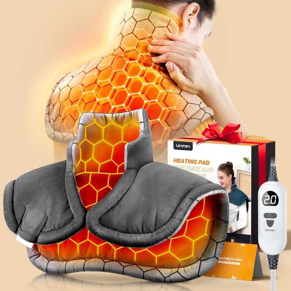 Graphene-Infused Heating Pad: Fast Pain Relief for Neck & Shoulders Graphene-Infused Heating Pad: Fast Pain Relief for Neck & Shoulders