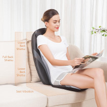 Snailax Shiatsu Massage Cushion with Heat - Ultimate Back Relief
