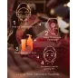 NEWKEY Masque LED Thérapie Rouge & Bleue : Anti-Âge, Anti-Acné, Sans Fil – Soin Visage 10 Minutes
