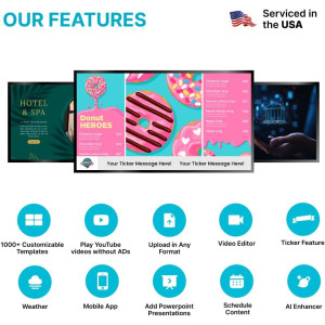 Lecteur Digital Signage 4K : Kit & Modèles Gratuits