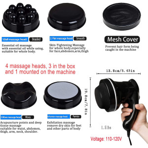 Tone & Relax: 6-Speed Body Sculpting Machine for Cellulite Massage & Lymphatic Drainage at Home