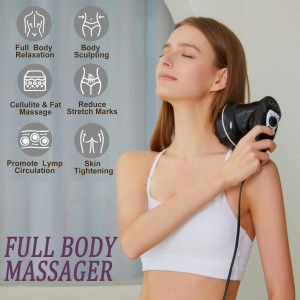 Tone & Relax: 6-Speed Body Sculpting Machine for Cellulite Massage & Lymphatic Drainage at Home