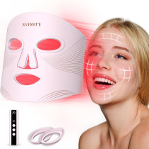 LED Face Mask Light Therapy: 4 Modes for Anti-Aging at Home