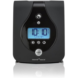 Sound Oasis Advanced Sleep Machine — 24 non-looping nature & music sounds, sleep timer & alarm chime!