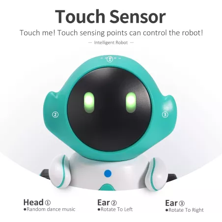 GILOBABY Robot Intelligent: Le Copain Idéal de Votre Enfant! Danse, Chante et Enregistre!