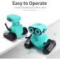 Robot Télécommandé GILOBABY: Danse, Musique & LED - Le Cadeau Idéal 3+ Ans (Bleu)