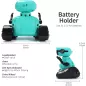 Robot Télécommandé GILOBABY: Danse, Musique & LED - Le Cadeau Idéal 3+ Ans (Bleu)