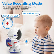 Qizebaby Interactive Talking Robot Toys for Kids | Rechargeable & Fun!