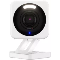 Wyze Cam v4 : Sécurité Intérieure/Extérieure 2.5K QHD, Vision Nocturne Couleur, Audio Bidirectionnel