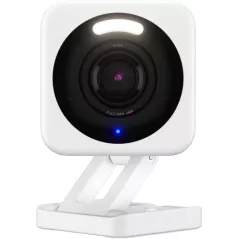 Wyze Cam v4 : Sécurité Intérieure/Extérieure 2.5K QHD, Vision Nocturne Couleur, Audio Bidirectionnel