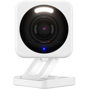 WYZE Cam v4 — 2.5K QHD smart security camera with motion spotlight, color night vision & 2-way audio!