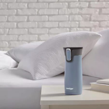 Contigo West Loop: Mug Isotherme Inox 16oz AUTOSEAL - Noir, Gardez Votre Boisson Chaude ou Froide!