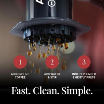 AeroPress Original Coffee Press – 3-in-1 Portable Brewer for Travel & Camping