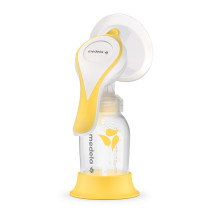Medela Harmony Manual Breast Pump with Flex Shields for Comfort & Milk