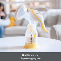 Medela Harmony Manual Breast Pump with Flex Shields for Comfort & Milk