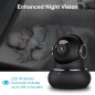 Litokam 2K Security Camera: 360° Coverage, Motion Detection, Perfect for Pets & Baby!