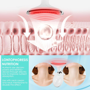 Facial Massager Red Light Therapy Wand — 7 colors for face & neck sculpting and rejuvenation!