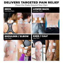 TENS 7000 Digital Muscle Stimulator for Pain Relief - Back, Neck & More