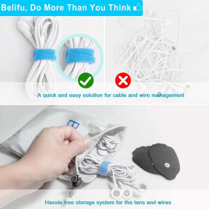 Stimulateur Musculaire Belifu TENS EMS 24 Modes & 10 Electrodes