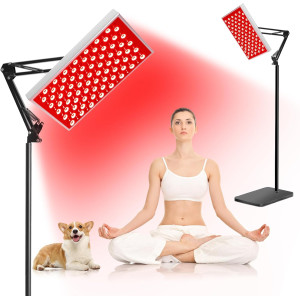 Red Light Therapy Lamp Panel 660nm & 850nm for Full Body & Face Care
