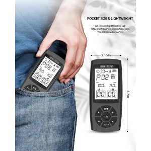 TENS Unit Muscle Stimulator - 22 Modes EMS for Pain & Muscle Relief