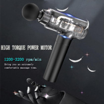 Deep Tissue Massage Gun for Athletes | 8 Heads & 20 Speeds, Matte Black