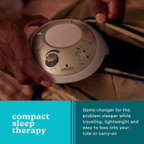 Homedics SoundSleep White Noise Machine – Portable with 6 Nature Sounds