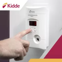 Kidde : Détecteur de Monoxyde de Carbone avec Écran LED et Batterie de Secours – Sécurité Maximale