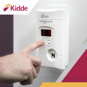 Kidde Carbon Monoxide Detector Plug-In with Battery Backup & LED Display