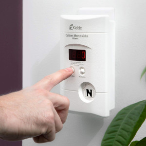 Kidde Carbon Monoxide Detector Plug-In with Battery Backup & LED Display