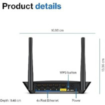 Routeur Linksys E5400 WiFi 5 Dual Band AC1200 - 1,2 Gbps, 10+ appareils