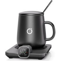 Smart Heated Coffee Mug Warmer Set with Auto Shut Off & Precise Control