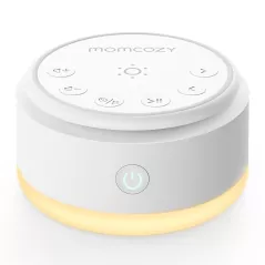 Momcozy Machine à Sons Bébé: 20 Sons, Veilleuse Tactile, Minuterie - Sommeil Paisible Garanti!