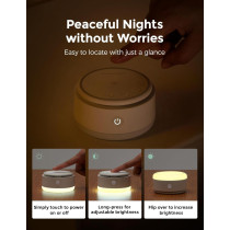 Momcozy Sound Machine for Baby – 20 Soothing Sounds & Warm Light