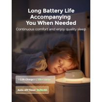Momcozy Sound Machine for Baby – 20 Soothing Sounds & Warm Light