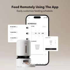 Distributeur automatique PETLIBRO avec caméra HD 1080P et alertes